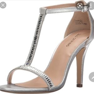Call It Spring silver dress heel